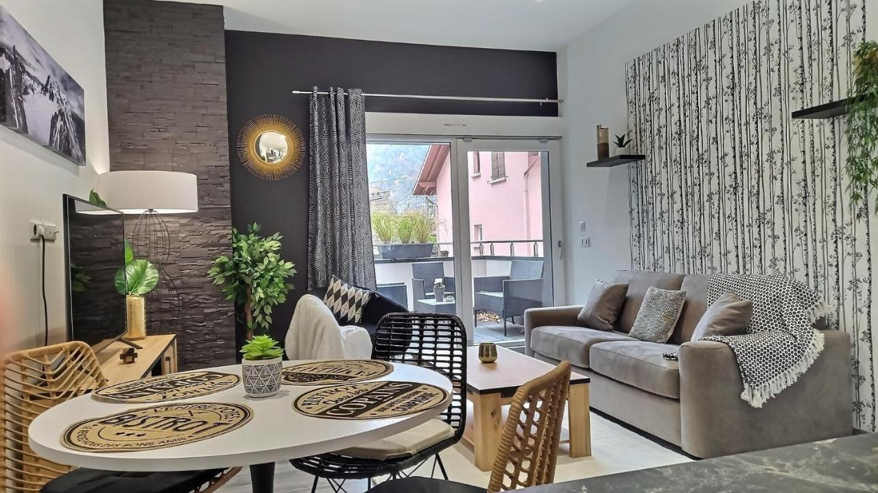 Black&White Home-By So'Serenityhome-Balcon-Parking Cluses Eksteriør billede