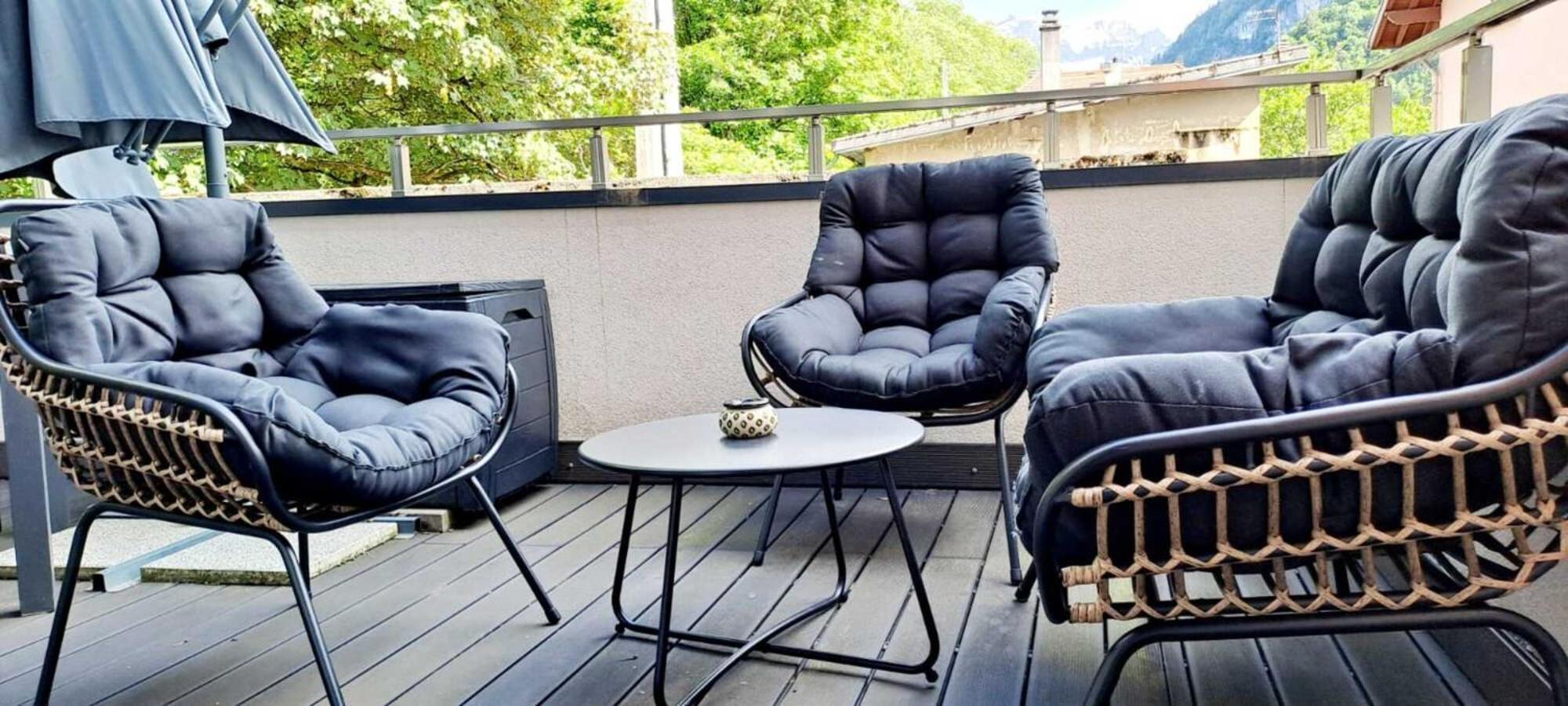 Black&White Home-By So'Serenityhome-Balcon-Parking Cluses Eksteriør billede