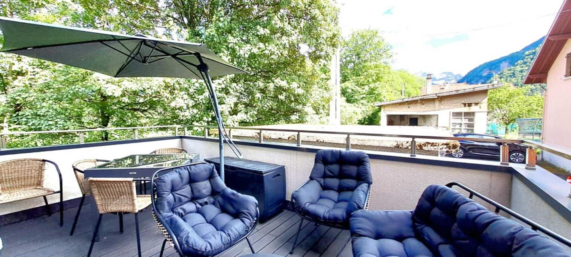 Black&White Home-By So'Serenityhome-Balcon-Parking Cluses Eksteriør billede