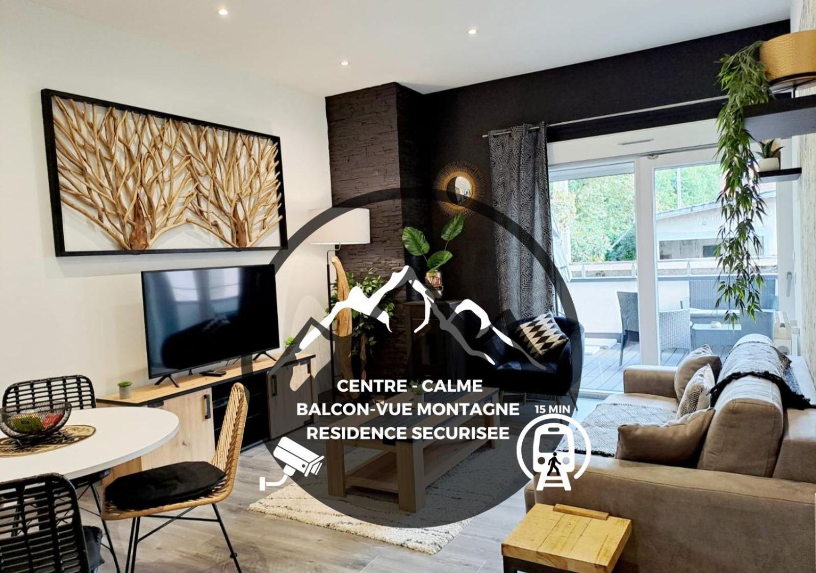 Black&White Home-By So'Serenityhome-Balcon-Parking Cluses Eksteriør billede